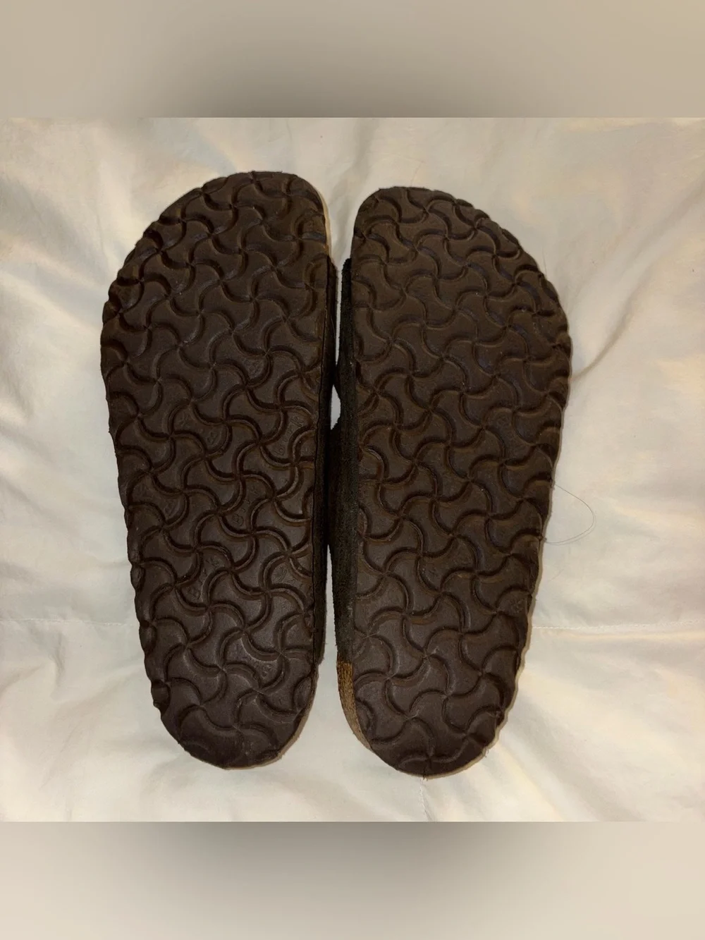 Brown Suede Birkenstock Arizonas 41